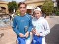 34) Óscar Pinto y Claudia Sánchez, campeones infantiles del Jordytour de Abril.