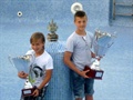 37) Enrique Vladimirov e Iván Castelló, campeón y subcampeón del Circuito de Divertorneos Sub-14.