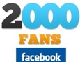 28) Nuestra página de Facebook alcanza los 2.000 seguidores.