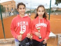 4) Marco Antonio Barea y Paula Sanleón, campeones infantiles del Jordytour de Reyes.