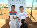 128) David-Mari Musca y Andrea Pascual, campeones alevines del Jordytour de Agosto de Masía Tenis Club.