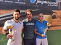 6) Víctor Arrue, campeón de Oro de Roland Garros. Javier Guerra, subcampeón.
