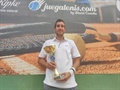 24) Abel Esteban, campeón de Plata del US Open.