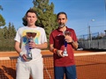 Joan Ruiz, campeón de Plata de Roland Garros. Jaime Falomir, subcampeón.