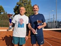 José Pérez, campeón de Oro de Roland Garros. Alberto Alpuente, subcampeón.