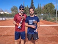 Jaime Falomir, campeón de Oro de Wimbledon. Juan Lajo, subcampeón.