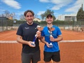 Jorge Ibáñez, campeón de Diamante de Wimbledon. Toni Vivó, subcampeón.