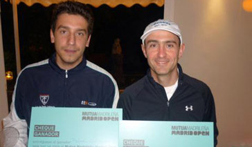 Los campeones del torneo, los magníficos Rafa Collados y Miguel Ángel Santos. 