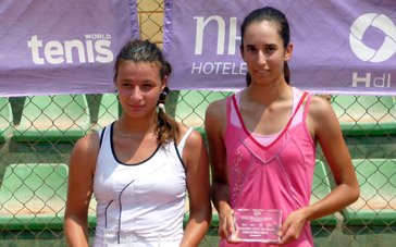 Tamara Pichkhadze y María Martínez, finalistas de la edición del 2011.