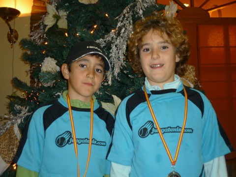  Los hermanos Estreder, Pablo y Kike, coparon los dos primeros puestos de la categoría Sub-11