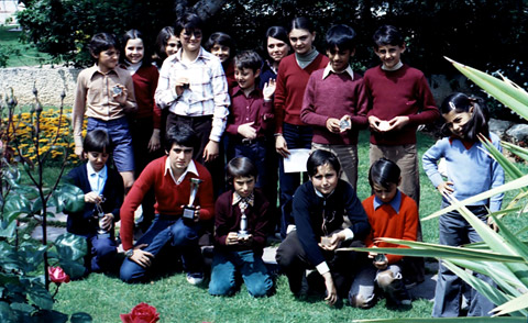Premiados del Torneo Magallanes. Agachado, el primero por la izquierda, David Castelló posa con el trofeo de campeón.