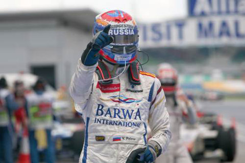 Vitaly Petrov, vigente subcampeon de la GP2.