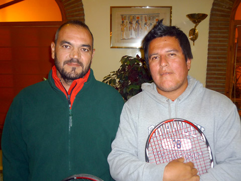 Dos enormes tenistas y excelentes personas. Luis Sanchis, director del Club de Tenis Jávea, y Eduardo Richelle, director del Club de Tenis Altea.