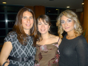 Las bellezas Masía Tenis Clubistas Suzet Peña, Vanessa Pons y María Fernanda Galarza.